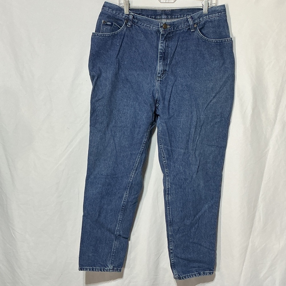 Lee Womens Original Jeans Sz 18W